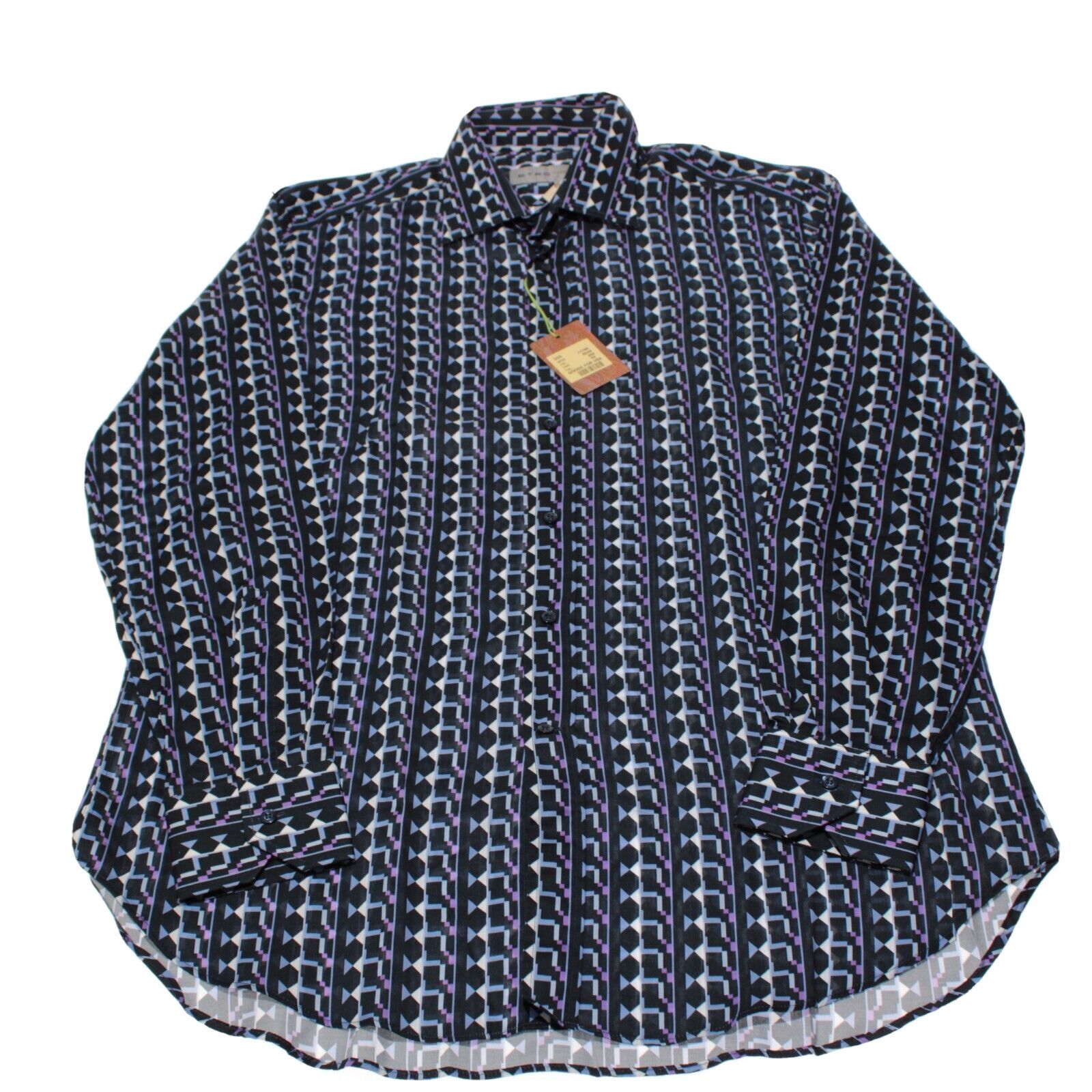 Etro ETRO New with tags Shirt Size L US In Blue Size US L / EU 52-54 / 3 - 5 Thumbnail