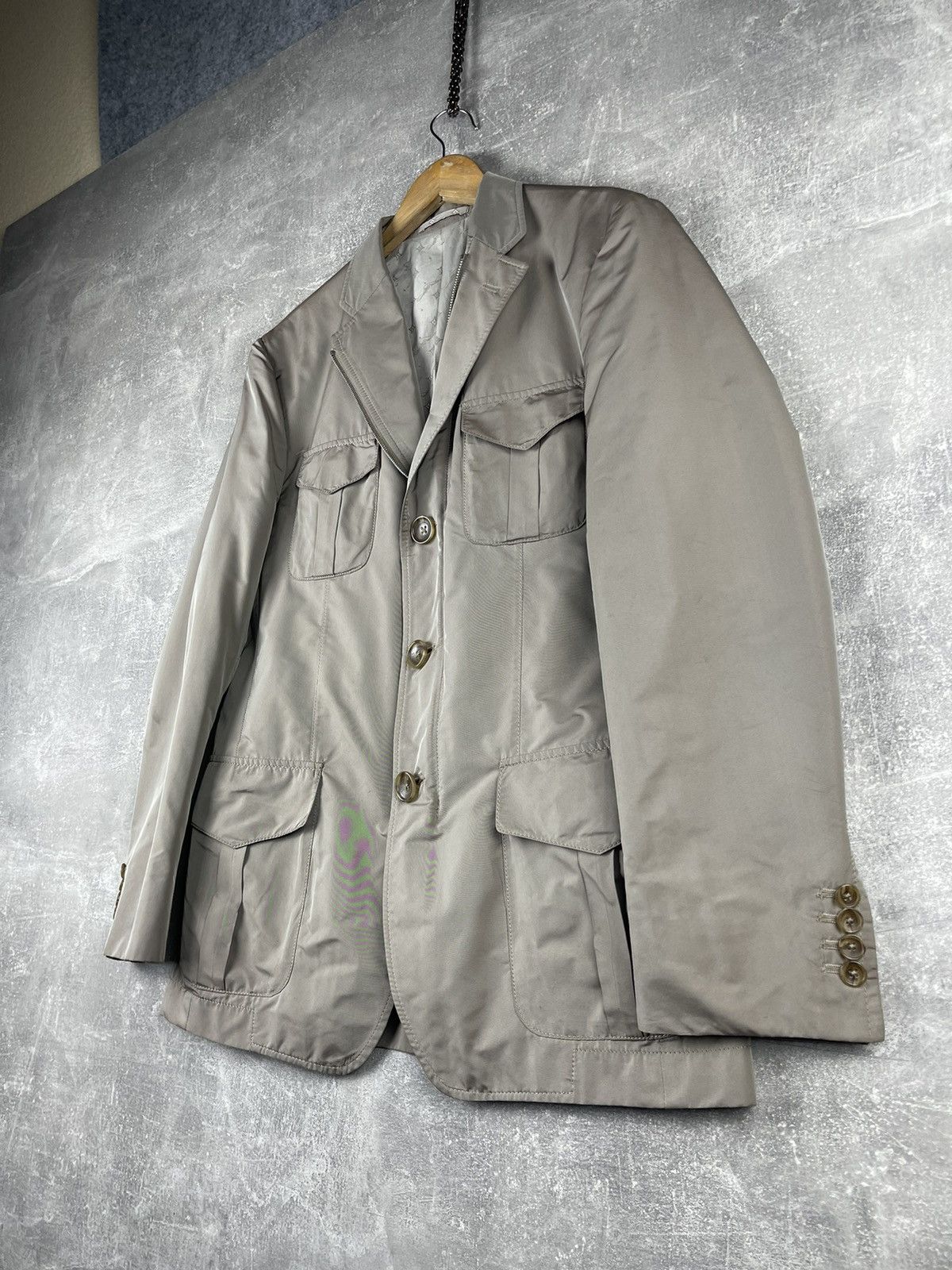 Montecore Montecore Sartorial Utility Jacket Taupe Beige Size 50 Size US L / EU 52-54 / 3 - 2 Thumbnail