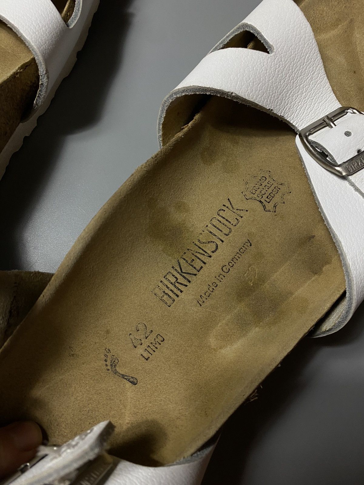 Birkenstock × Vintage Birkenstock leather Germany sandals Size US 9 / EU 42 - 5 Thumbnail