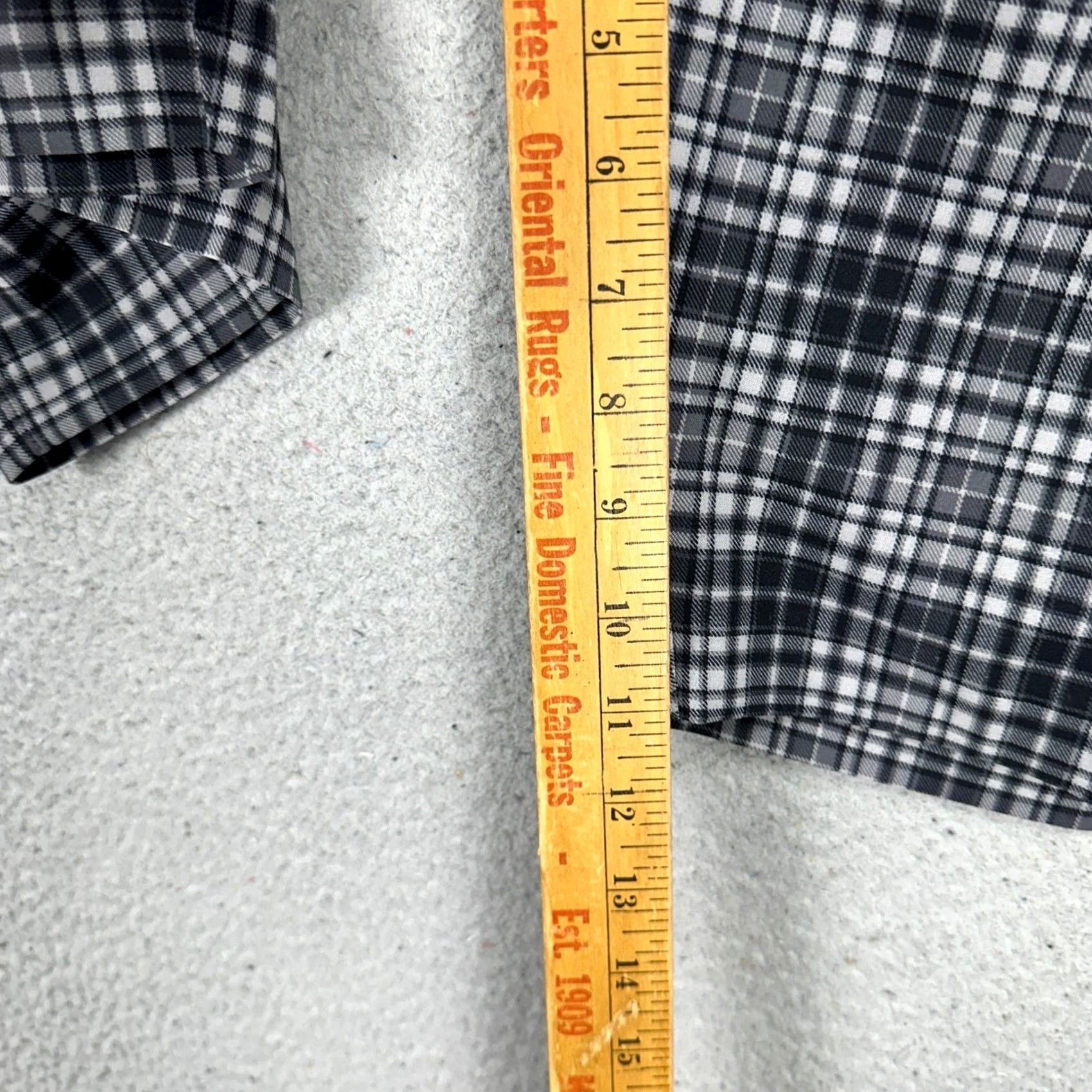 Callaway Callaway Mens Chino Golf Shorts 36 Tall Black Gray Plaid Opti Dri Stretch NEW Size US 36 / EU 52 - 7 Thumbnail