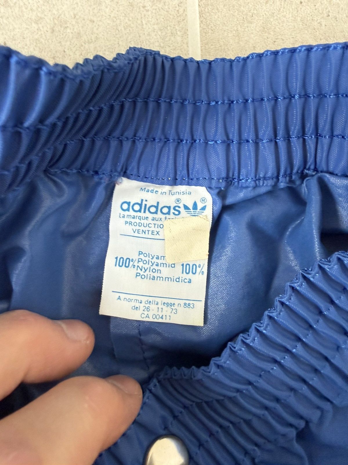 Adidas Vintage Adidas Nylon Pants Size M Size US 32 / EU 48 - 5 Thumbnail