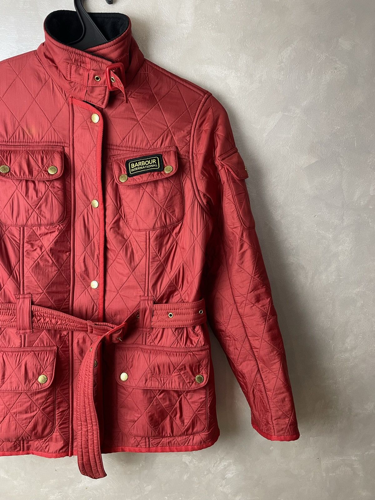 Barbour Barbour International Womens Quilted Jacket Size UK 12 Size M / US 6-8 / IT 42-44 - 3 Thumbnail