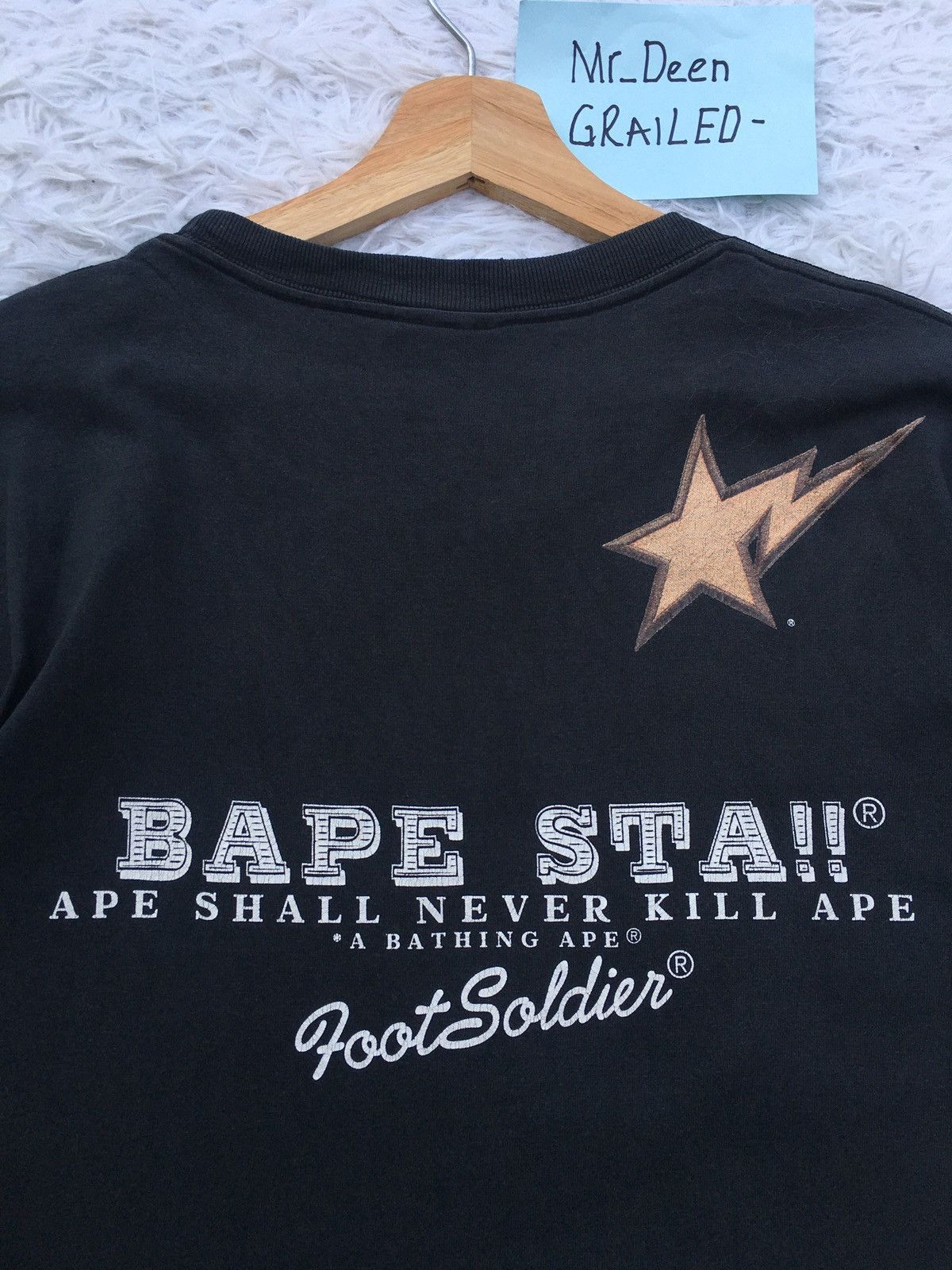 Bape Bape Sta College Tee Size US L / EU 52-54 / 3 - 23 Thumbnail