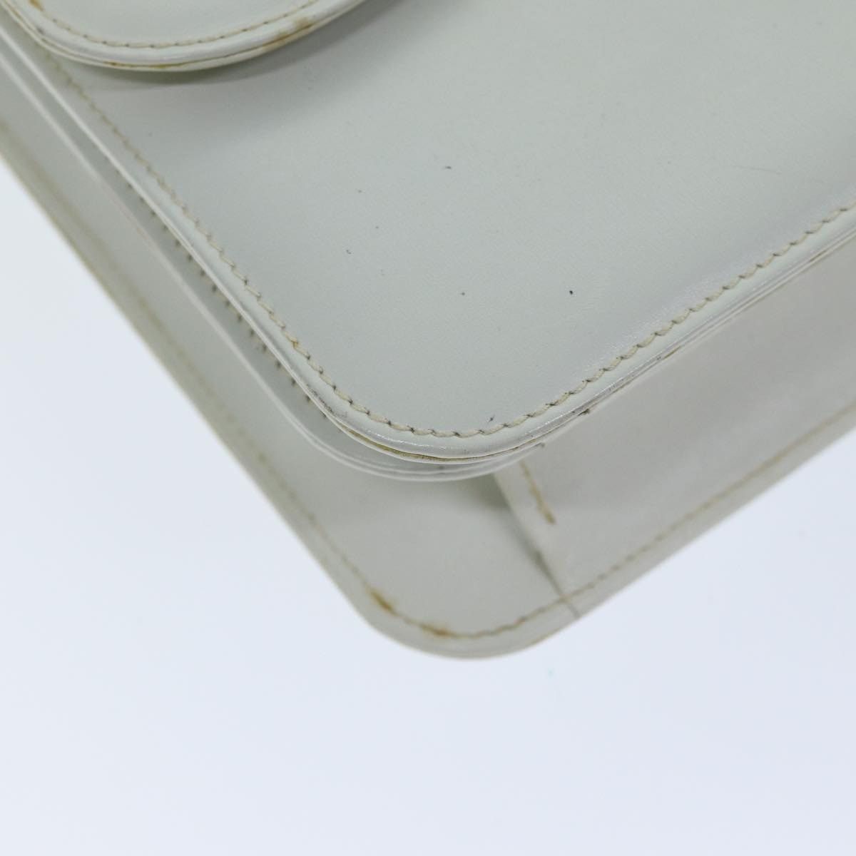Gucci GUCCI Hand Bag Leather White Size ONE SIZE - 15 Thumbnail