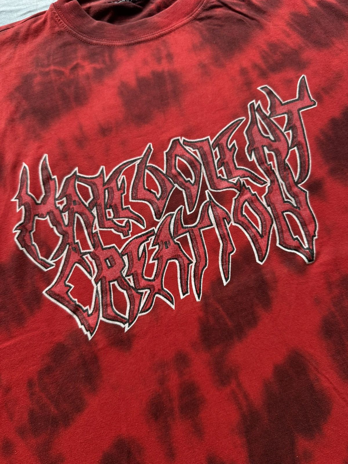 Band Tees Malevolent Creation vintage 2000-s tie-dye T-shirt Size US L / EU 52-54 / 3 - 3 Thumbnail