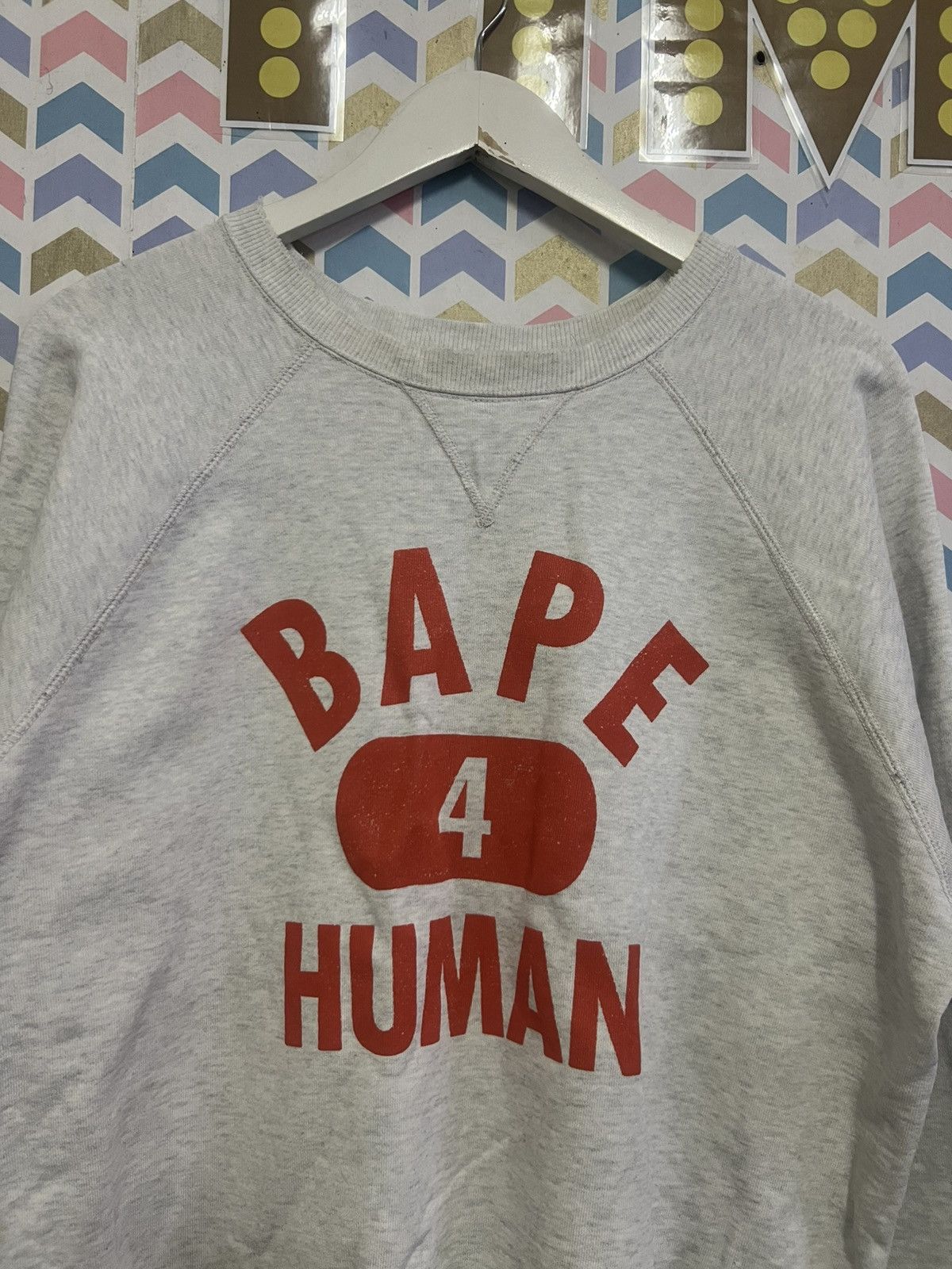 Bape 90s Bape Human Vintage Swetshirt Size US M / EU 48-50 / 2 - 3 Thumbnail