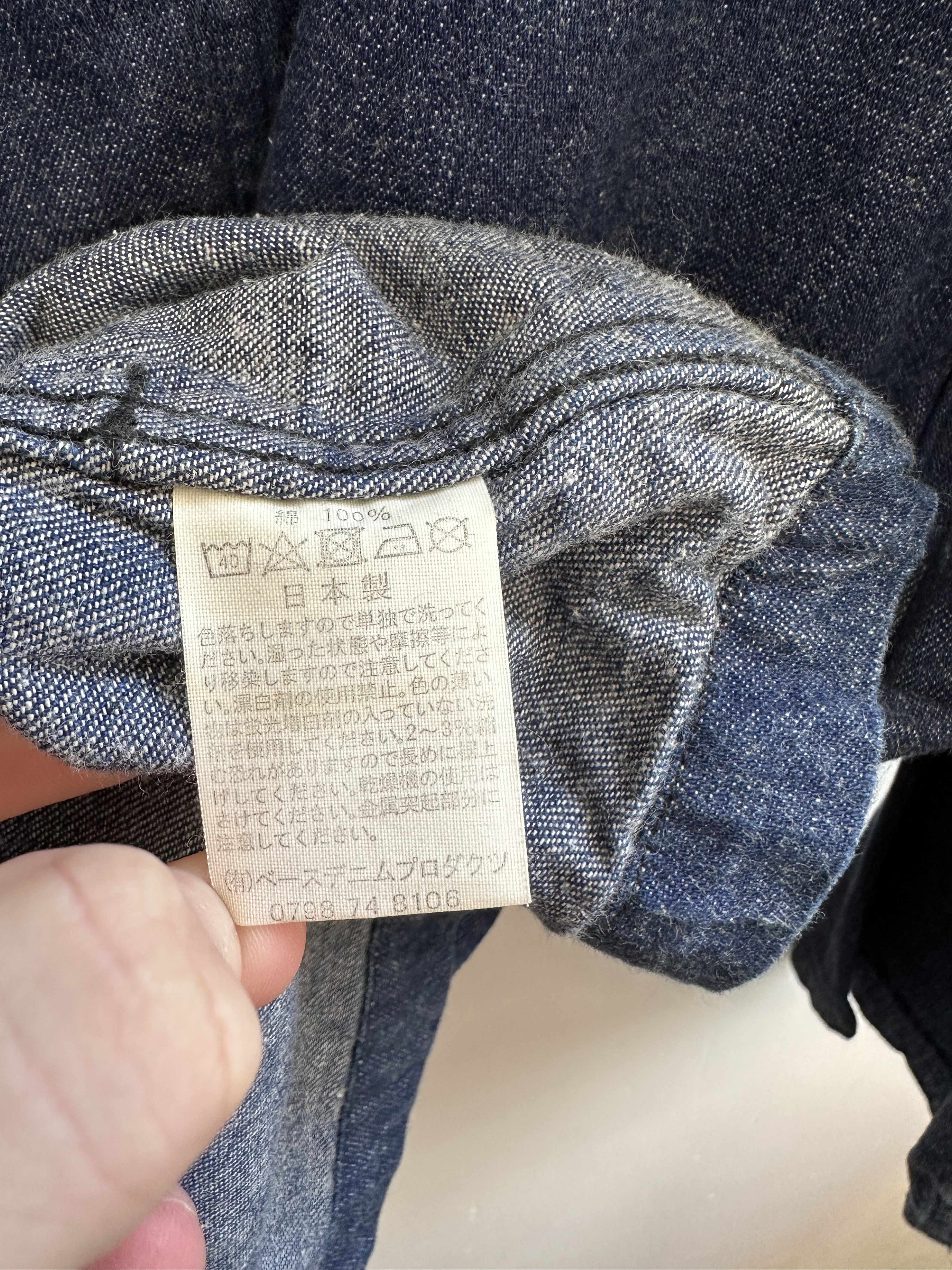 Orslow Orslow Vintage Jeans Shirt Jacket Size US L / EU 52-54 / 3 - 8 Thumbnail