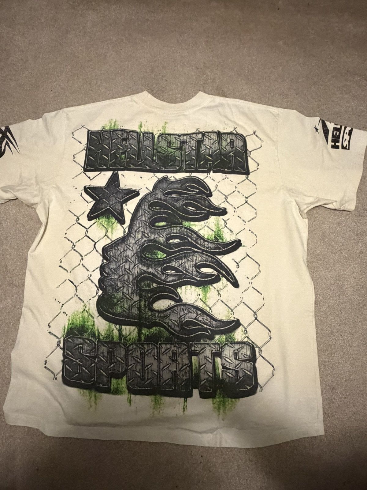 HELLSTAR Hellstar war ready shirt 2xl pre owned authetic Size US XXL / EU 58 / 5 - 2 Thumbnail