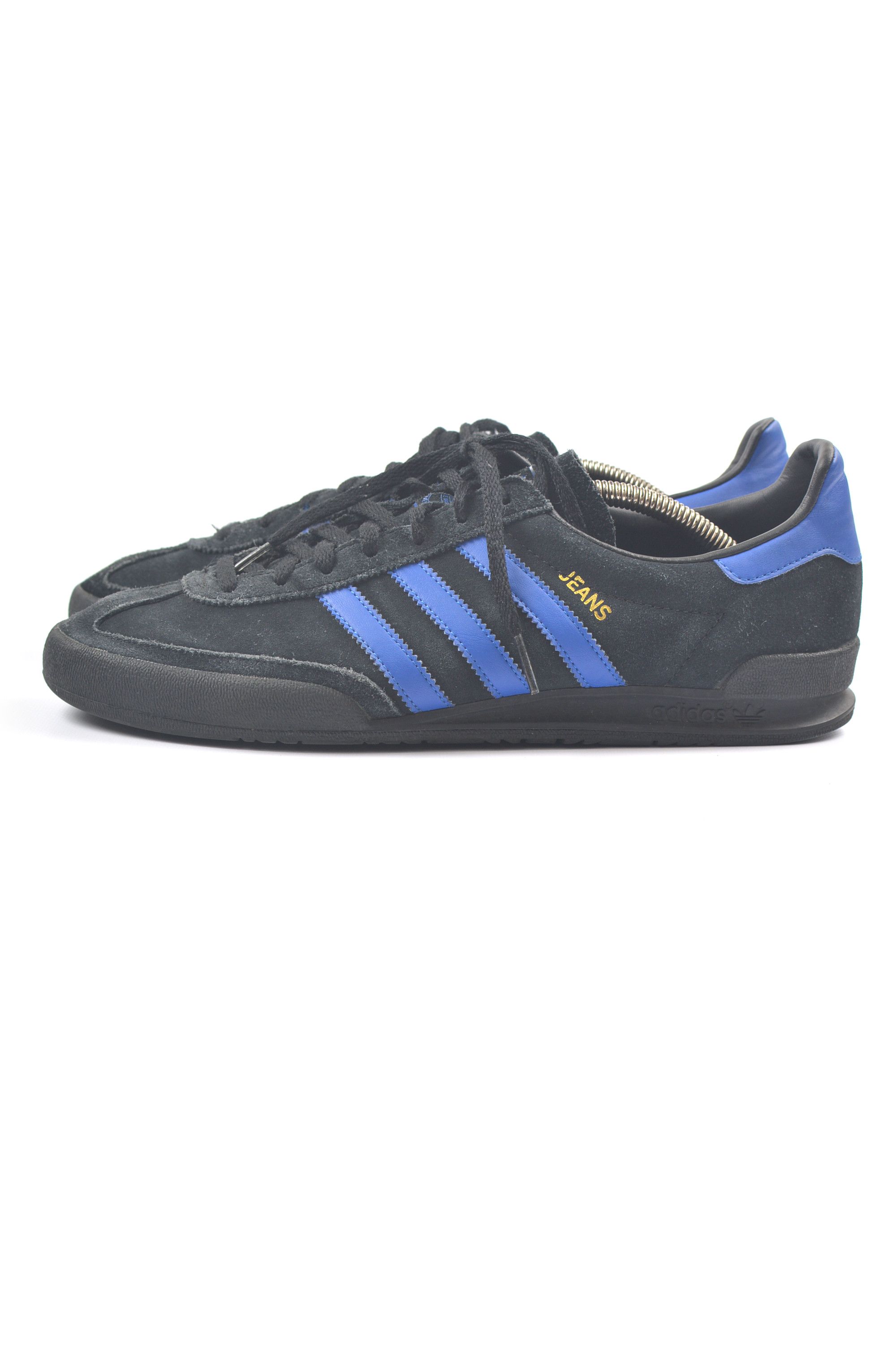 Adidas Adidas Jeans Black/Blue Suede Sneakers Trainers Size US 10.5 / EU 43-44 - 1 Thumbnail