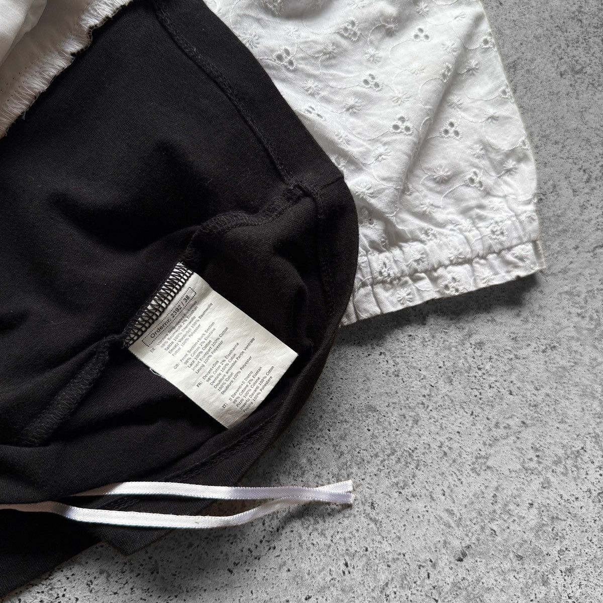 Designer MarJo Womens Black White Dirndl Trachten Folk Corset Blouse Size S / US 4 / IT 40 - 9 Thumbnail