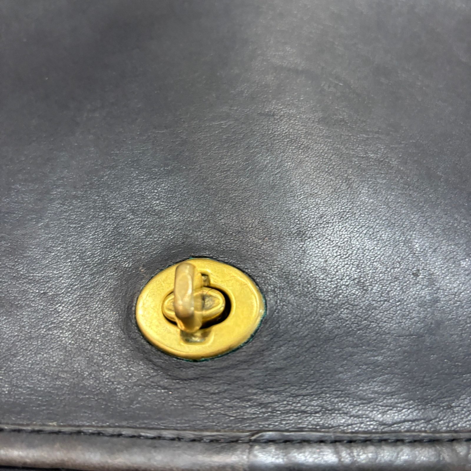 Coach × Vintage VTG Coach 933-9514 Penny Pocket Clasp Front Crossbody Bag Size ONE SIZE - 8 Thumbnail