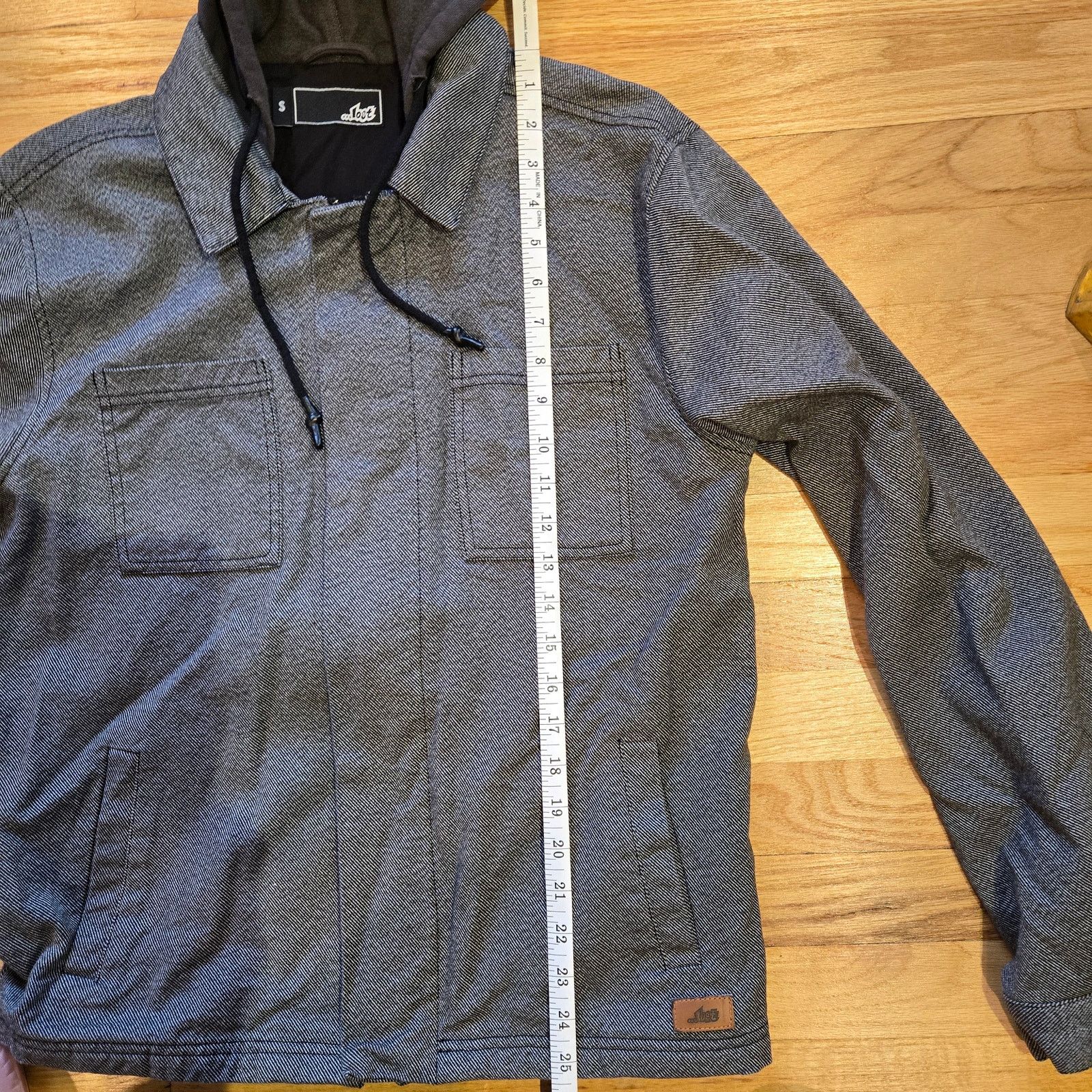 Other LOST The Billy Mens Jacket sz S gray w/ hood Size US S / EU 44-46 / 1 - 7 Thumbnail