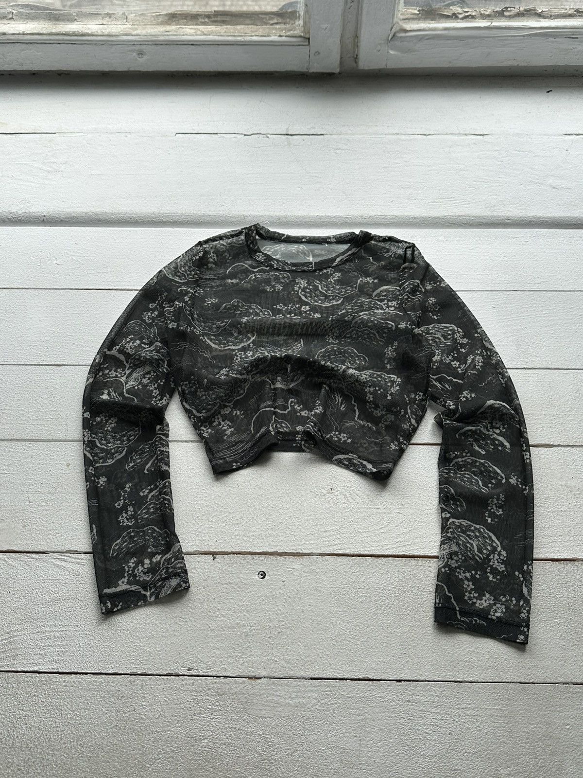 Designer × Japanese Brand 🚨 Save The Queen Jean Paul Gaultier STYLE! MeshBlouses Size S / US 4 / IT 40 - 1 Thumbnail