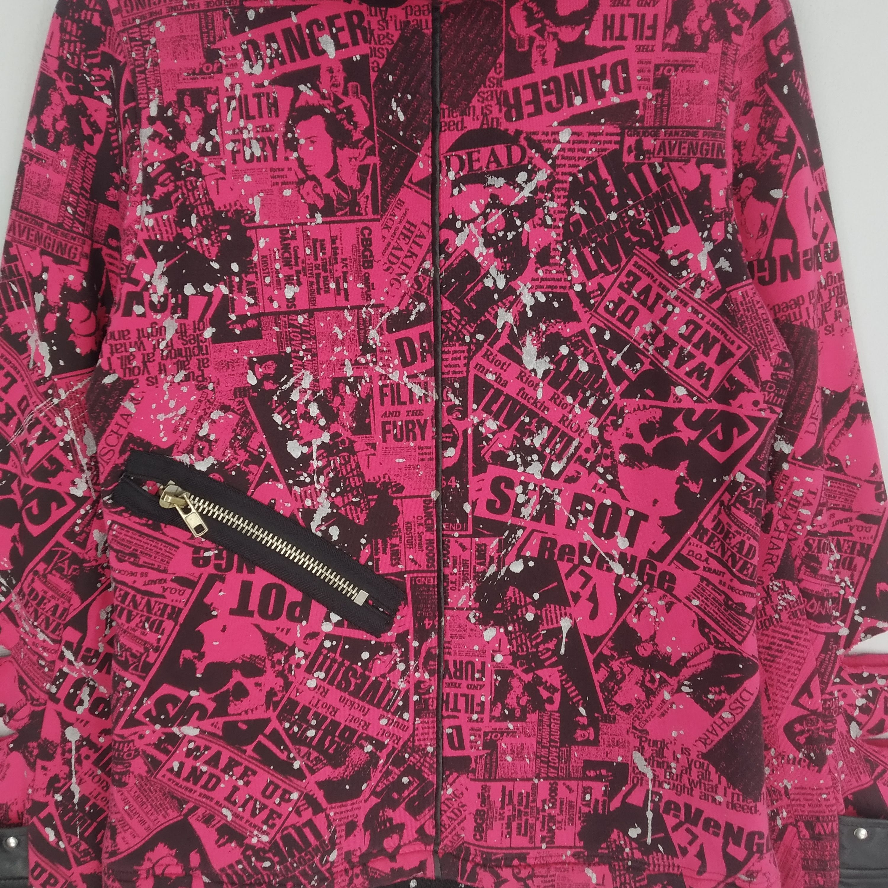 Japanese Brand × Seditionaries × Vintage Vintage Sex Pot Revenge Punk Rock Magazine Band Hoodie Size US S / EU 44-46 / 1 - 11 Thumbnail
