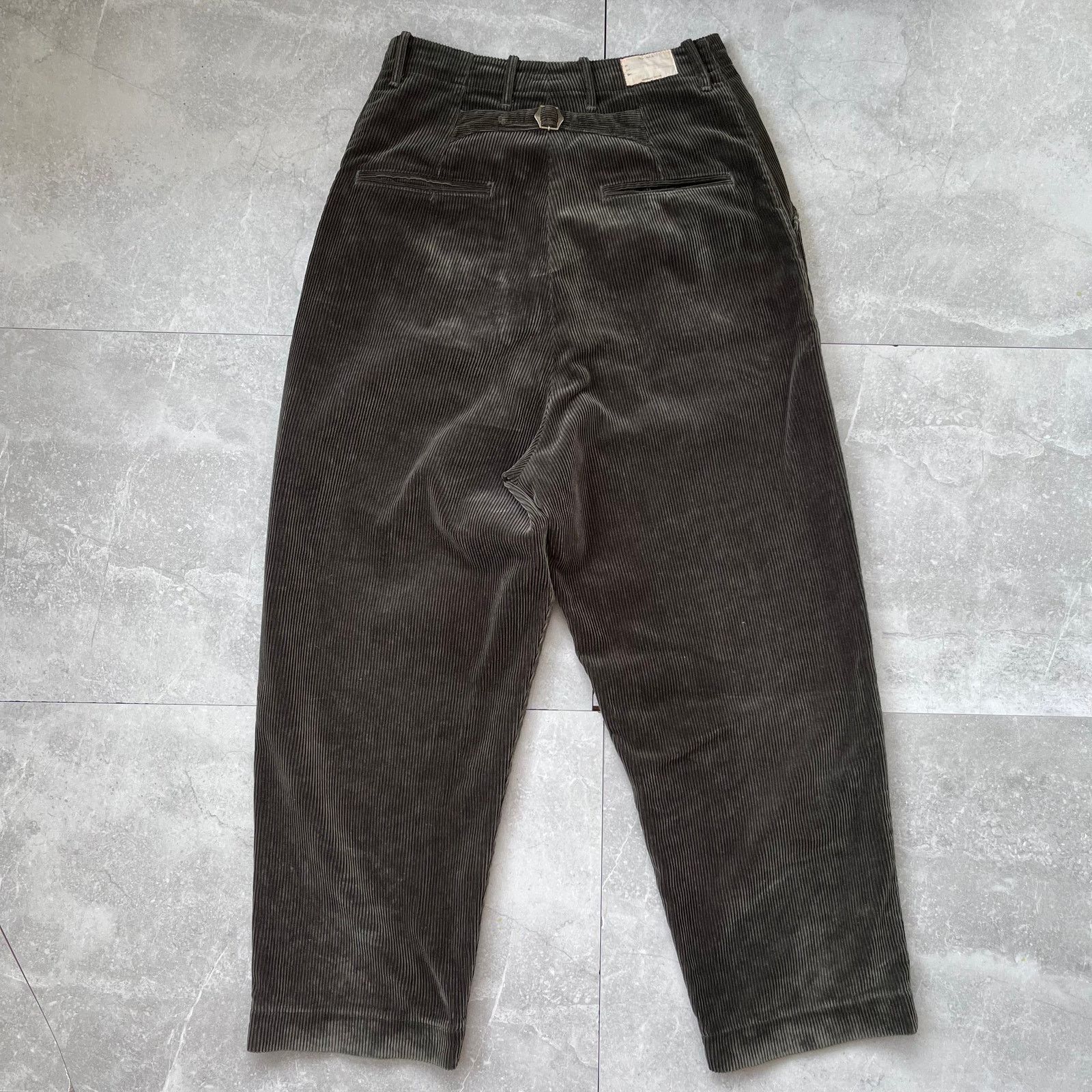 Kapital Kapital Japanese Corduroy Pants green Straight Leg Vintage Size US 31 - 7 Thumbnail