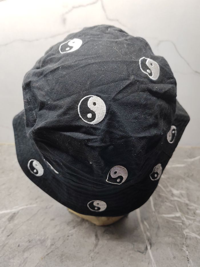 Japanese Brand Vintage Yin Yang Bucket Hat Size ONE SIZE - 5 Thumbnail