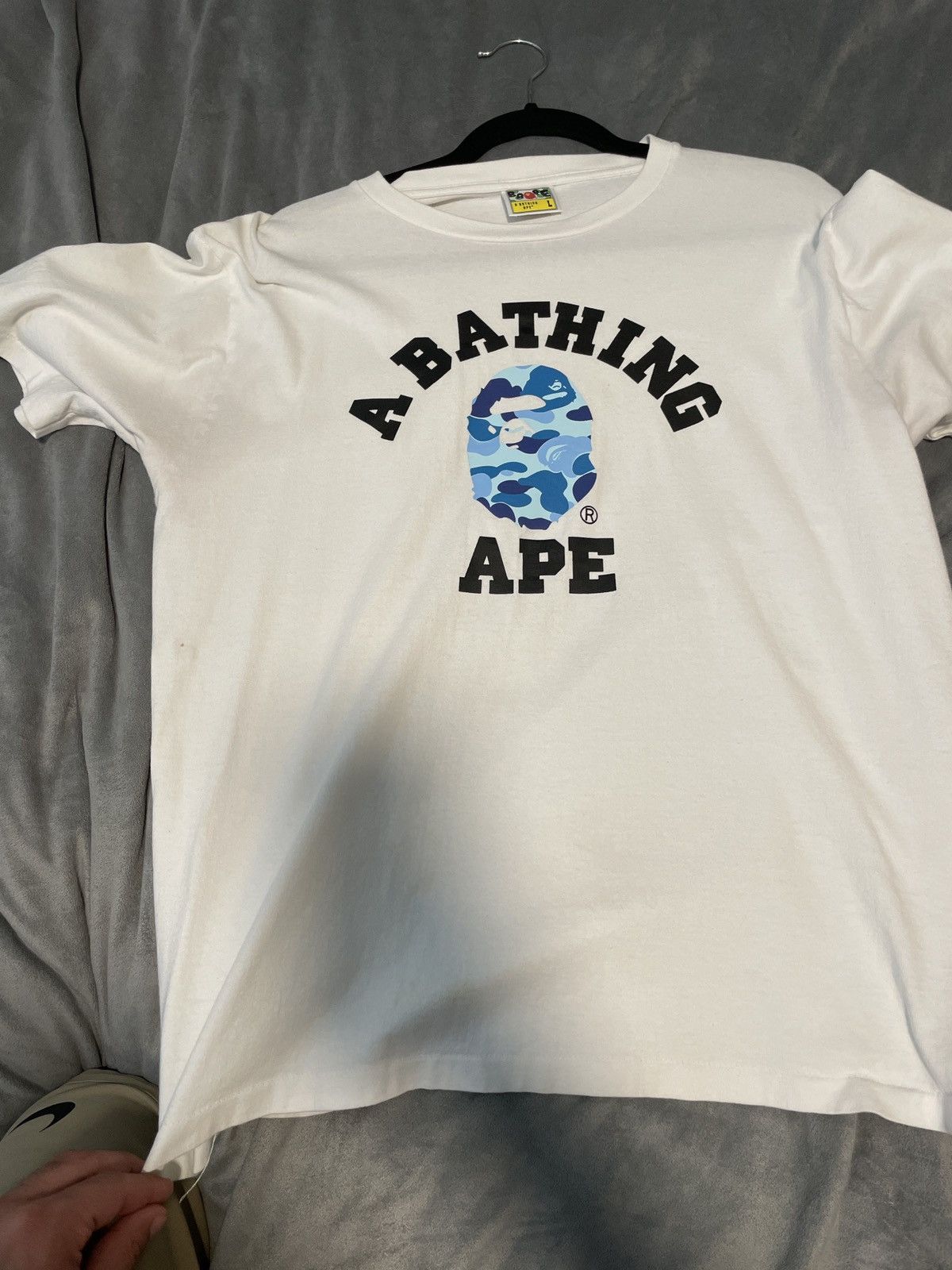 Bape ABC Camo College Tee Size US L / EU 52-54 / 3 - 1 Thumbnail