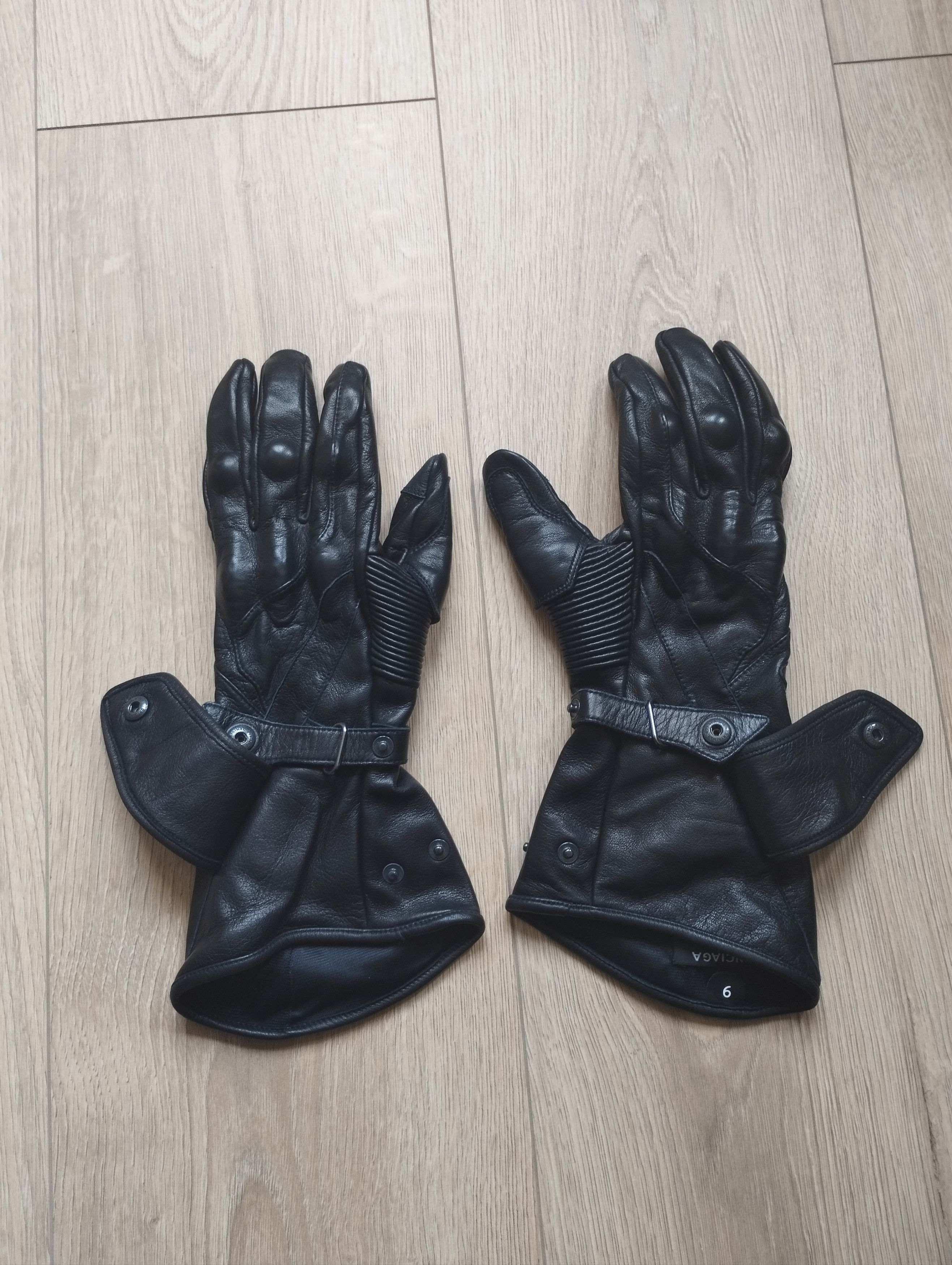 Balenciaga Balenciaga Motorcycle Gloves Size ONE SIZE - 4 Thumbnail