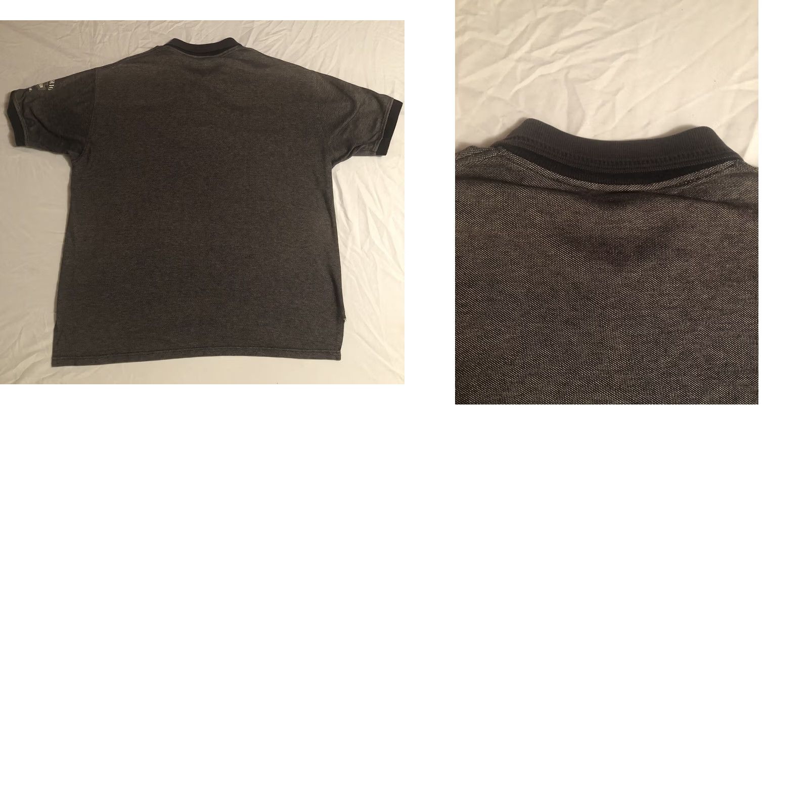 Harley Davidson Harley-Davidson Polo Shirt XL Black Short Sleeve USA Made 90s Y2K Vintage FLAWED Men Shirts Size US XL / EU 56 / 4 - 8 Thumbnail