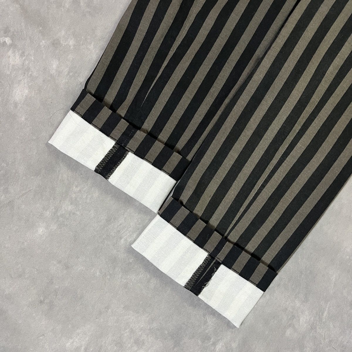 Spellbound Spellbound D.M.G Japan Vertical Border Striped Trouser Pants Size US 28 / EU 44 - 3 Thumbnail