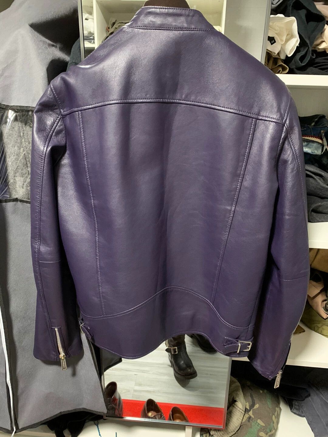Dsquared2 Dsquared2 soft sheepskin leather jacket 46 excellent Size US S / EU 44-46 / 1 - 7 Thumbnail