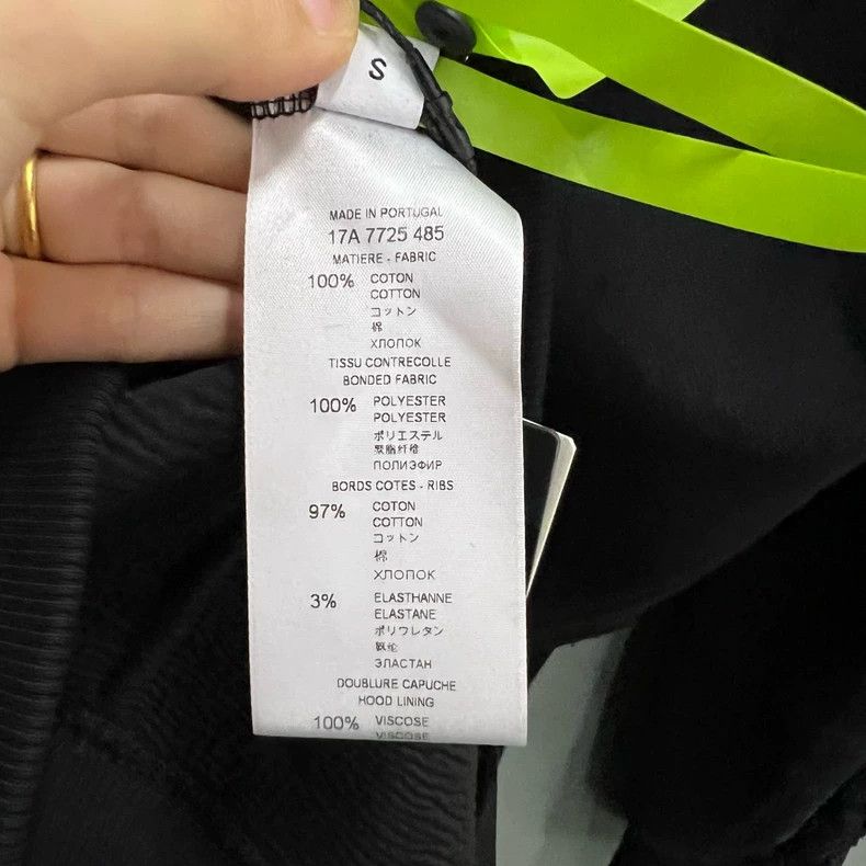 Givenchy Givenchy Black Big Logo Destroyed Hoodie Size US S / EU 44-46 / 1 - 4 Thumbnail