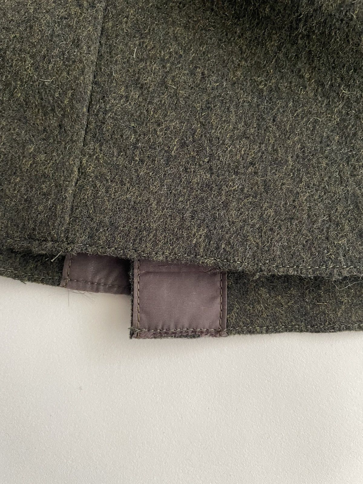 Prada Prada FW04 Waxed Elbow Wool Coat Size US XL / EU 56 / 4 - 6 Thumbnail