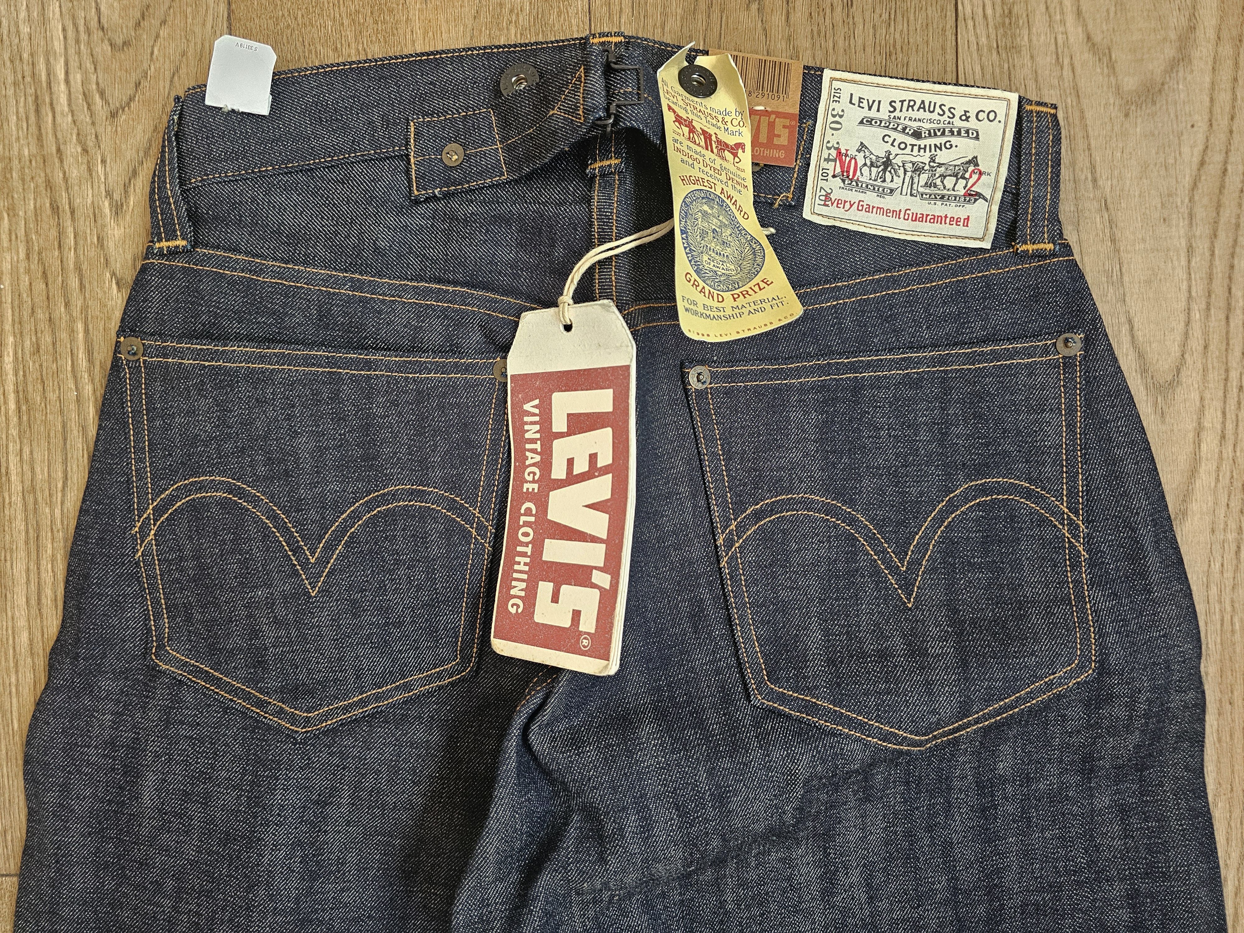 LVC × Levi's × Levi's Vintage Clothing LVC 37501 501XX 1937 Japan