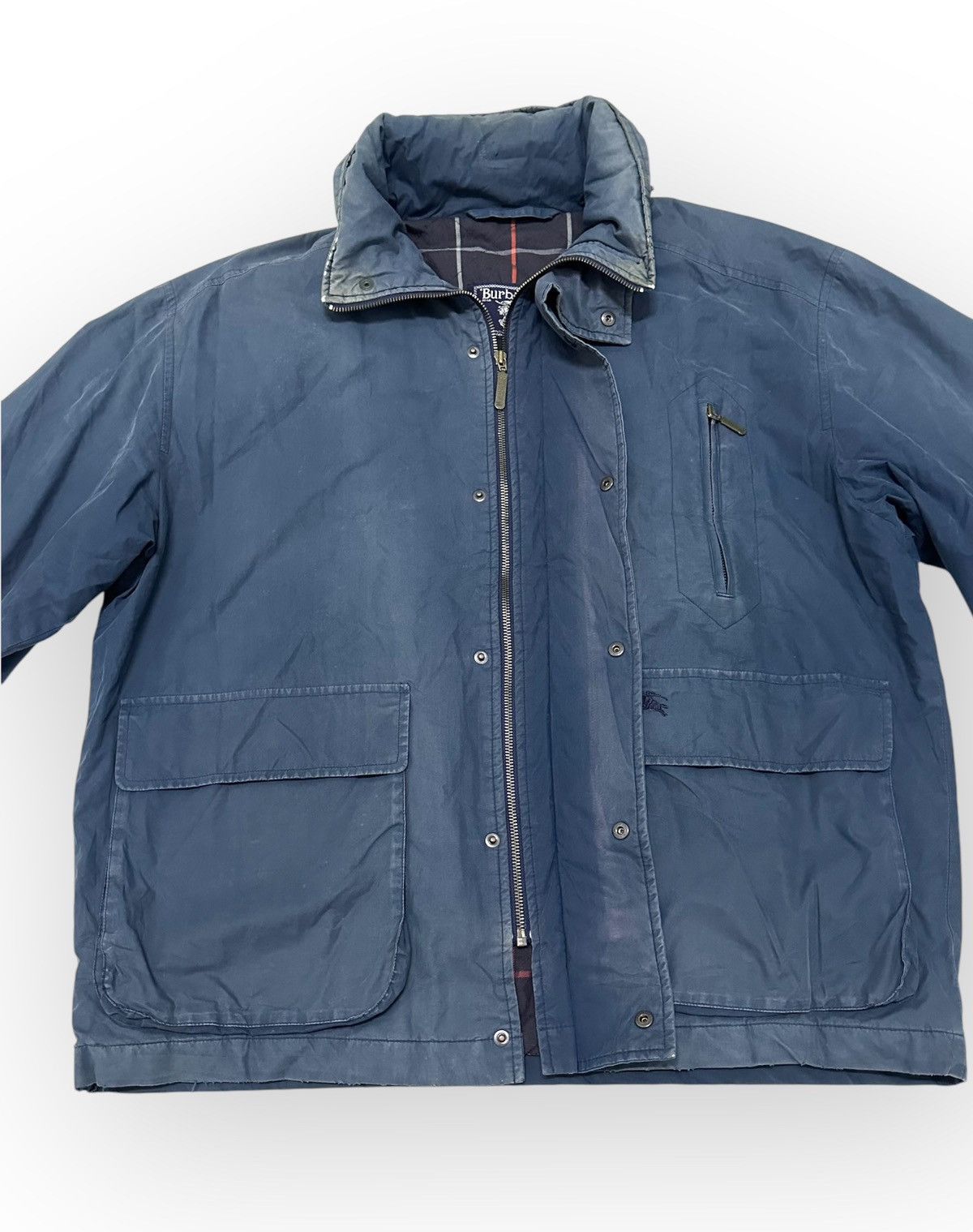 Burberry × Burberry Prorsum 90s Burberrys Tessuto M65 Coat Jacket Size US L / EU 52-54 / 3 - 6 Thumbnail