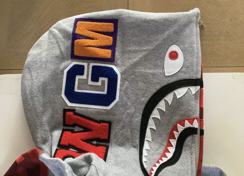 Bape BAPE Color Camo Shark Full Zip Hoodie (FW23) Size US XL / EU 56 / 4 - 3 Thumbnail