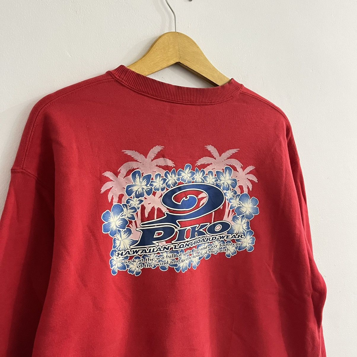 Other Piko Hawaian Red Sweatshirt Size US L / EU 52-54 / 3 - 9 Thumbnail