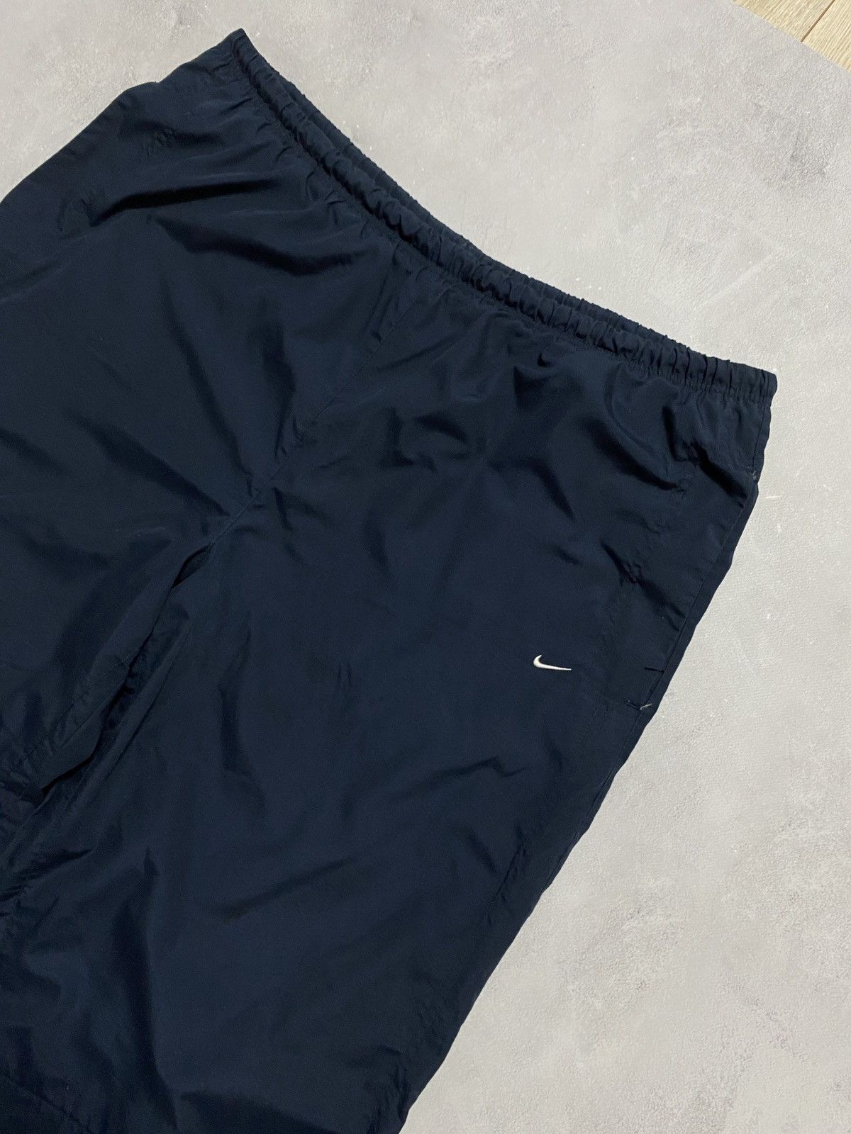Nike × Vintage Vintage Track Pants Nylon Nike Mini Swoosh Back Patch Size US 38 / EU 54 - 4 Thumbnail