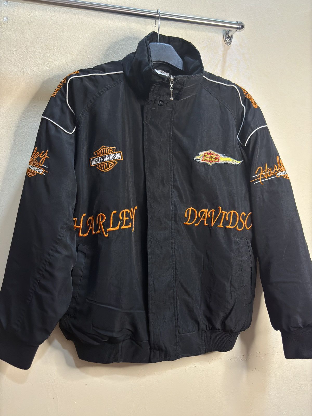 Harley Davidson Harley Davidson Racing Jacket Embroided Size US M / EU 48-50 / 2 - 3 Thumbnail