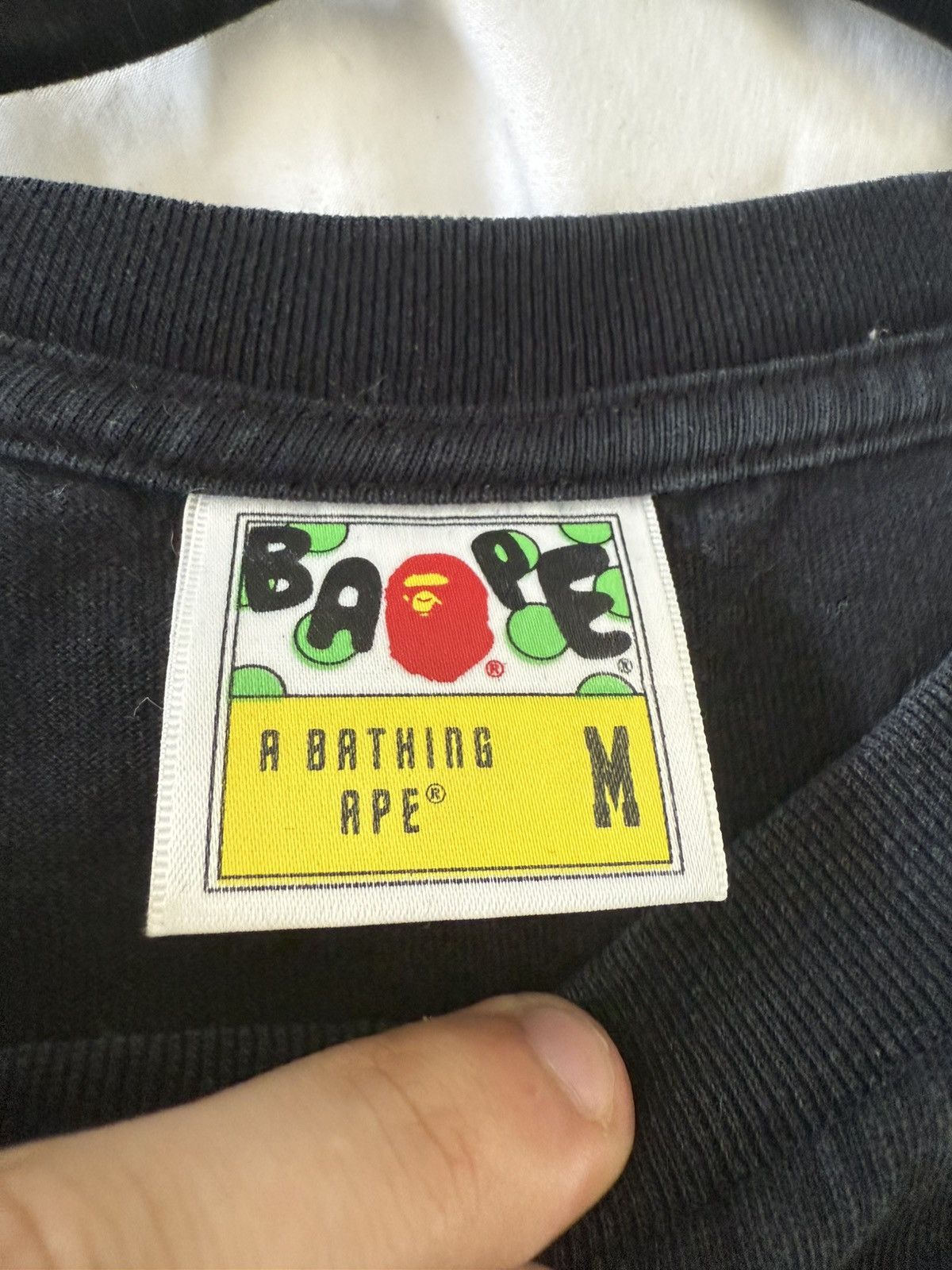 Bape Bape x Baby Milo Shark Tee Size US M / EU 48-50 / 2 - 2 Thumbnail