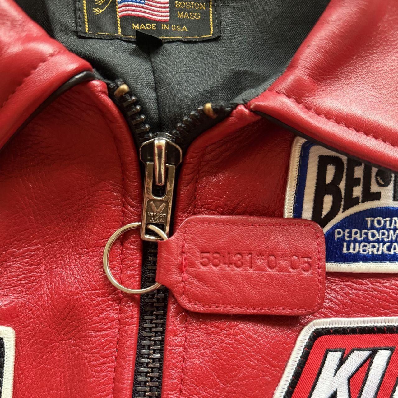 Vanson Leathers Vanson Leathers Leather Racing Jacket Size US XXL / EU 58 / 5 - 3 Thumbnail