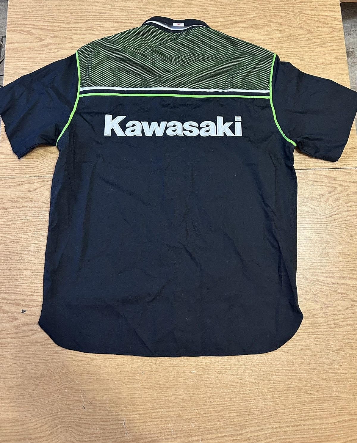Vintage Kawasaki racing Size US L / EU 52-54 / 3 - 5 Thumbnail