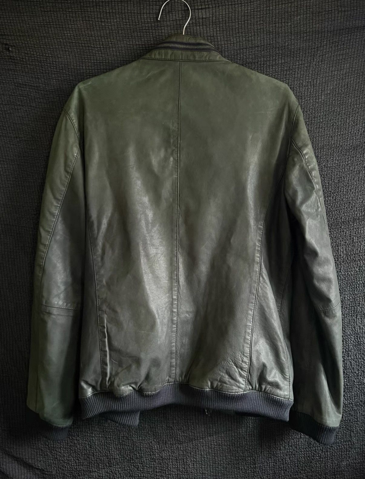 Japanese Brand CATHY JANE Avant-Garde Leather Jacket - Darkwear Style Size US S / EU 44-46 / 1 - 3 Thumbnail