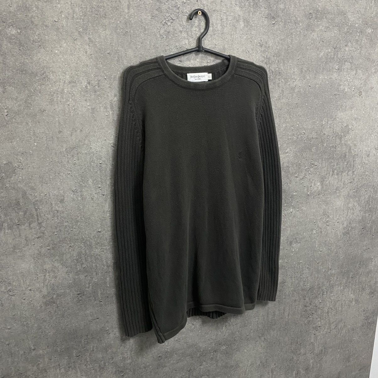 Yves Saint Laurent YSL Sweater Knit Yves Saint Laurent Sweatshirt Vintage Size US L / EU 52-54 / 3 - 3 Thumbnail
