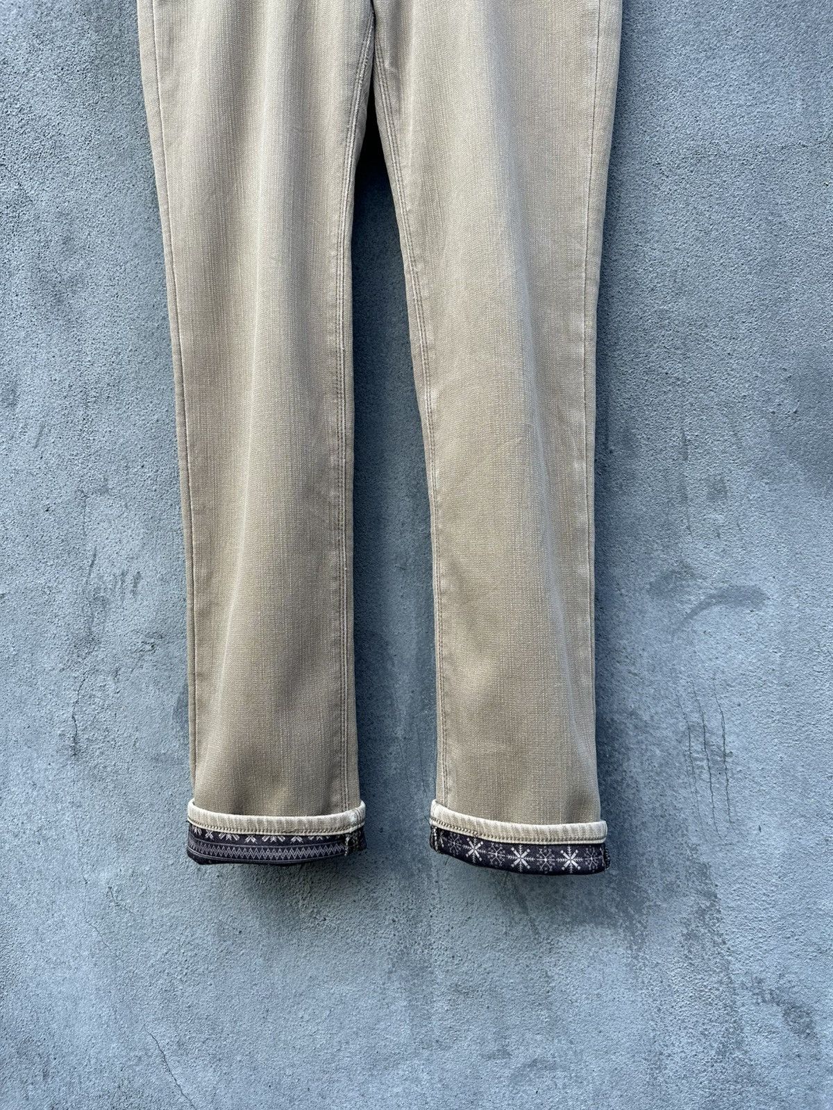 Edwin 👹Edwin Wild Fire Bandana Lined Skinny Jeans Size US 31 - 8 Thumbnail