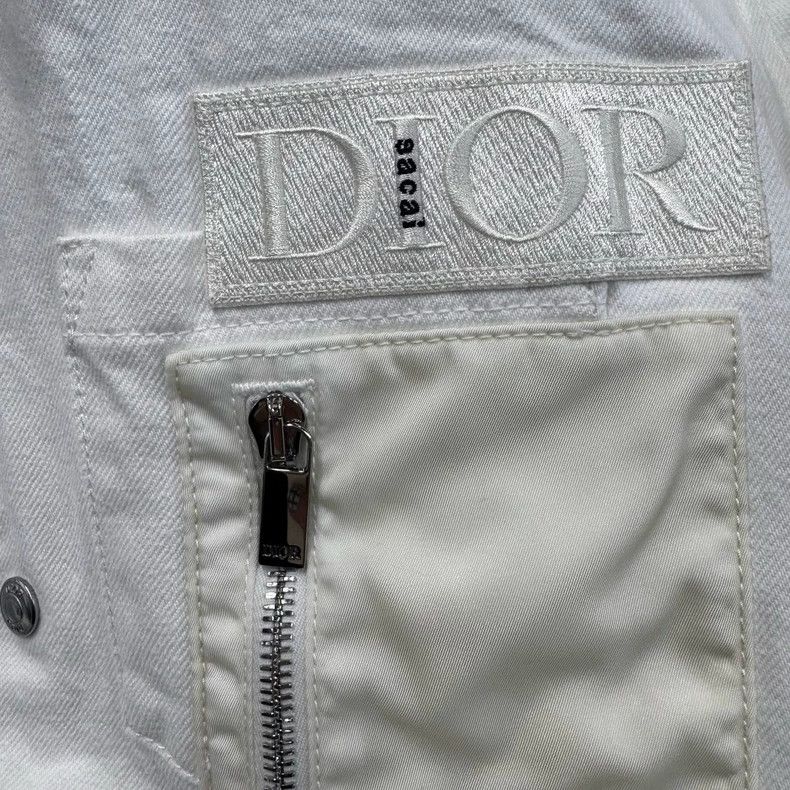 Dior Dior Sacai co-branded workwear jacket 2502-Nextarrow Size US L / EU 52-54 / 3 - 3 Thumbnail