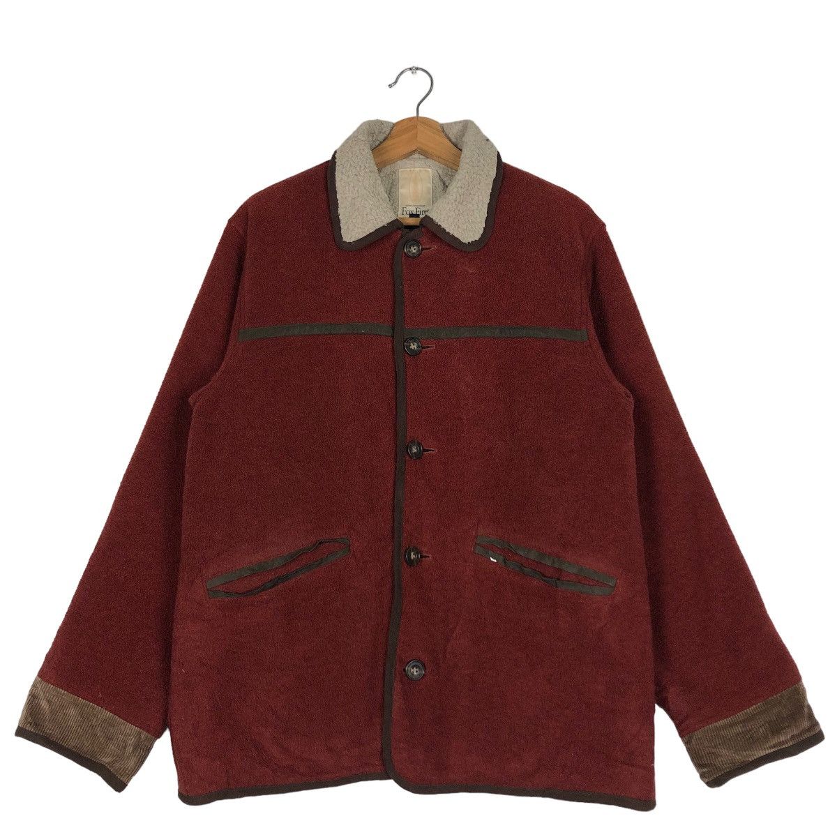 Japanese Brand 🔥Vtg Fleece Jacket Chore Fox Fire Polartec Japan Size US S / EU 44-46 / 1 - 1 Thumbnail