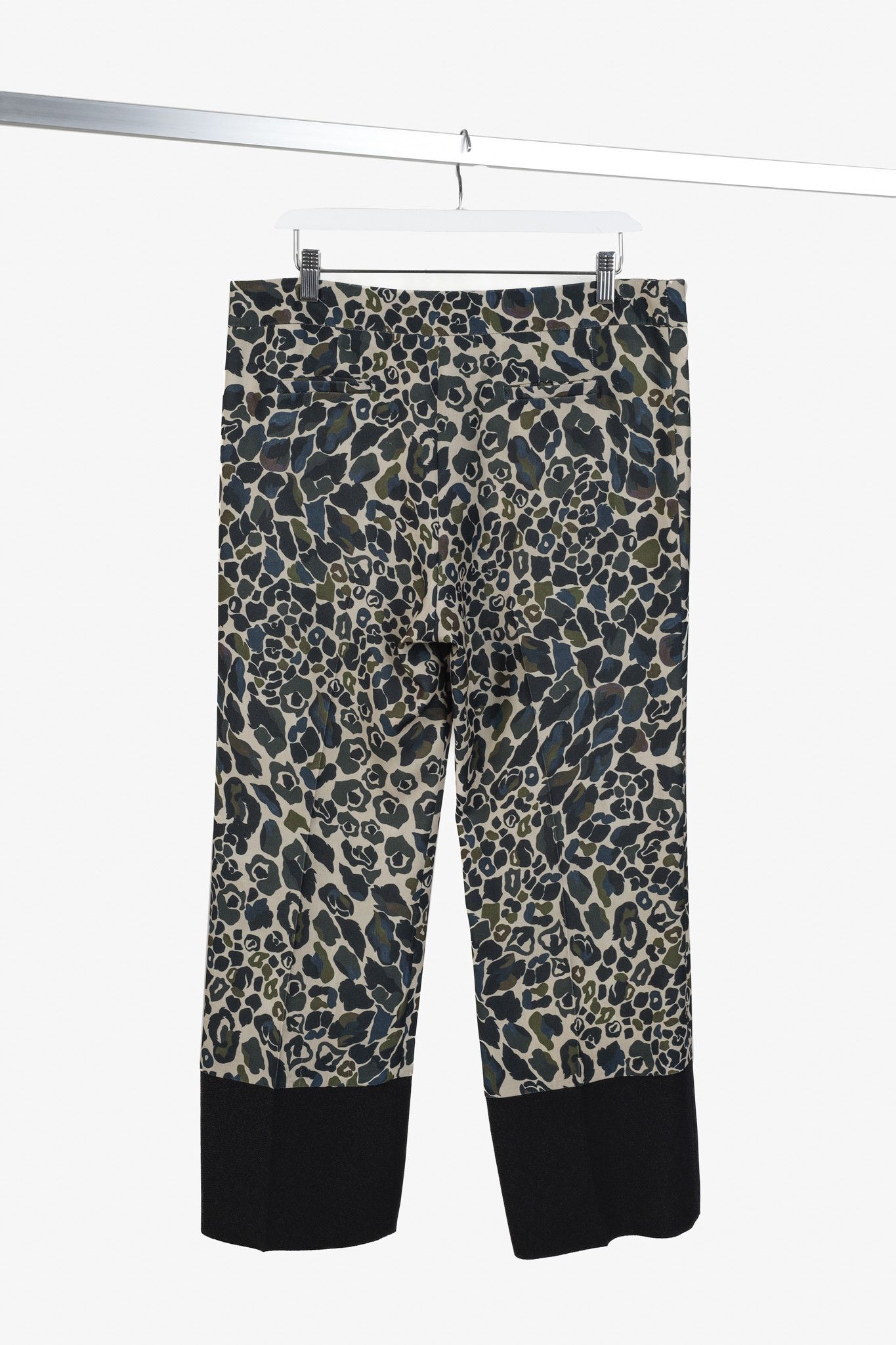 SMYTHE Smythe Green Floral Camo Pants Size 35" - 2 Thumbnail