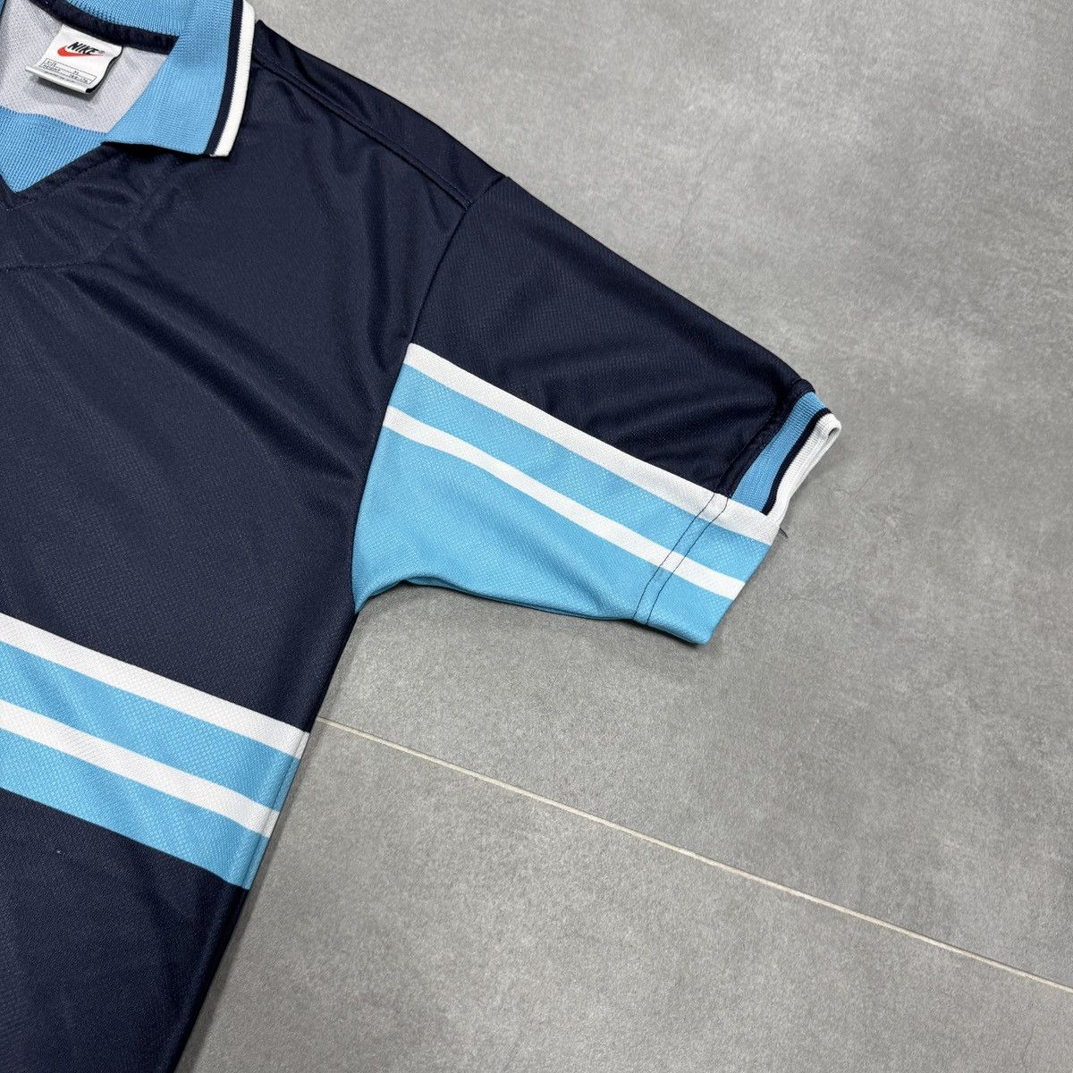 Nike × Vintage Vintage Nike Polo Shirt Young Size XL (164-176) Size US XS / EU 42 / 0 - 8 Thumbnail