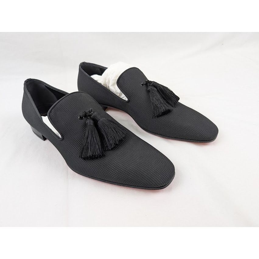 Christian Louboutin o1rshd1 Officialito Flat Shoes in Black Size US 9 / EU 42 - 8 Thumbnail