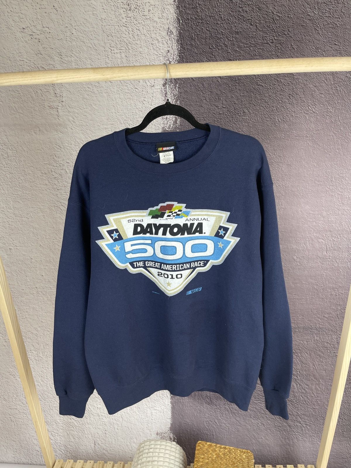 Daytona × NASCAR NASCAR DAYTONA 500 AMERICAN RACE 52nd annual 2010 sweatshirt Size US M / EU 48-50 / 2 - 1 Thumbnail