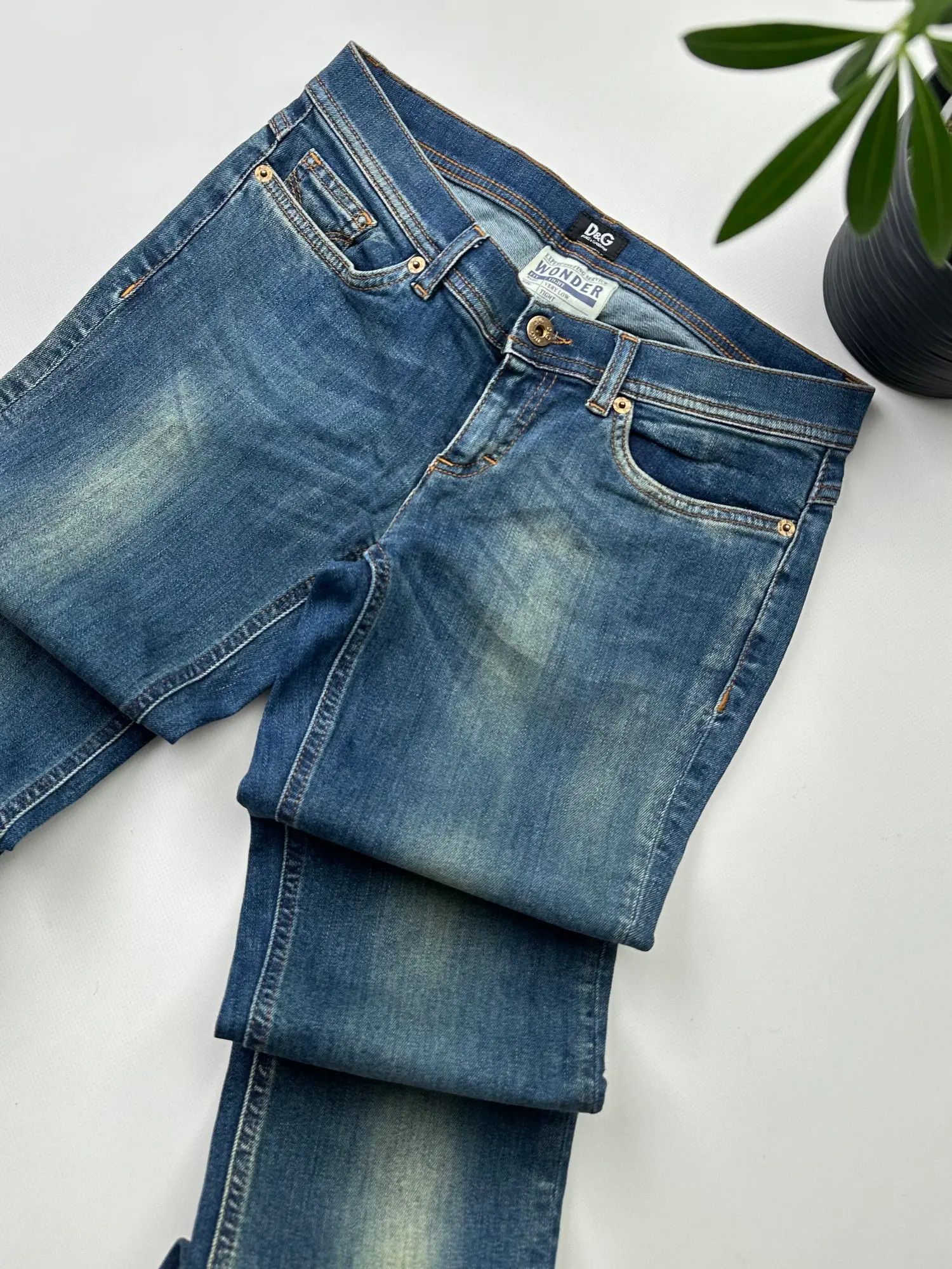 Dolce & Gabbana Dolce&Gabbana Vintage Jeans (368) Size 28" / US 6 / IT 42 - 2 Thumbnail