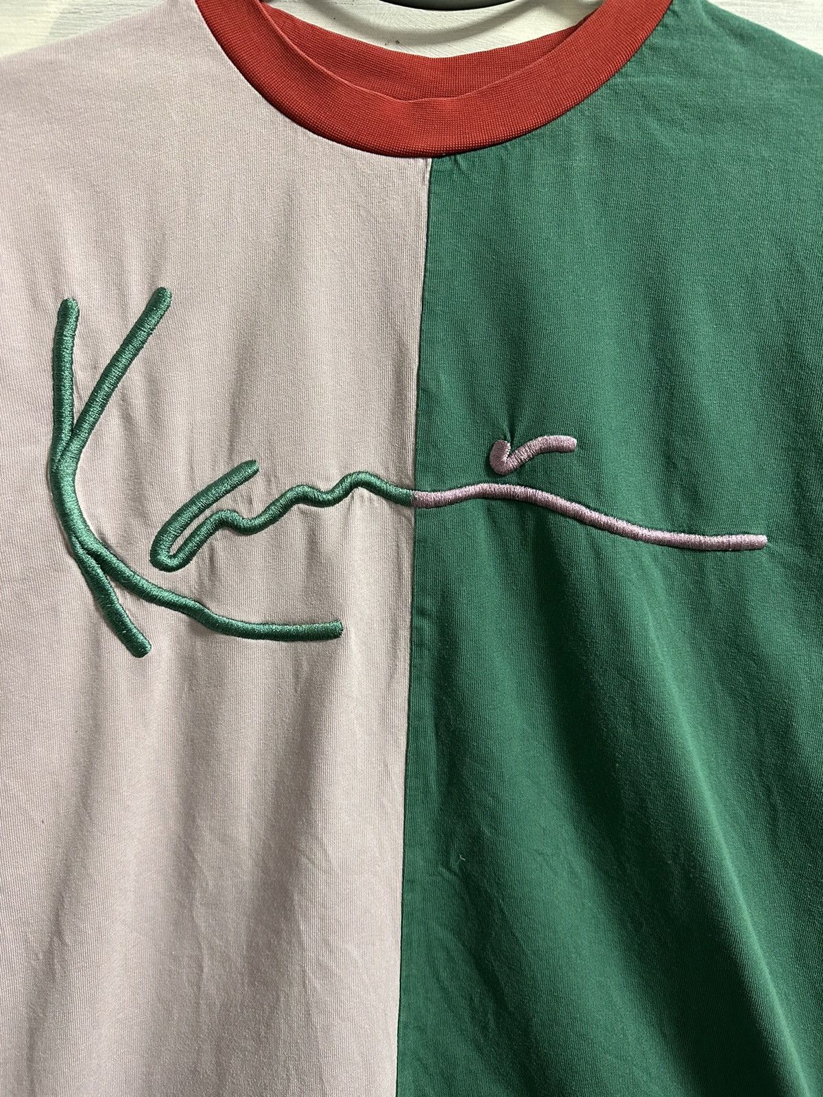Karl Kani Rare Multicolor T-Shirt Karl Kani Centr Logo. Size US S / EU 44-46 / 1 - 2 Thumbnail