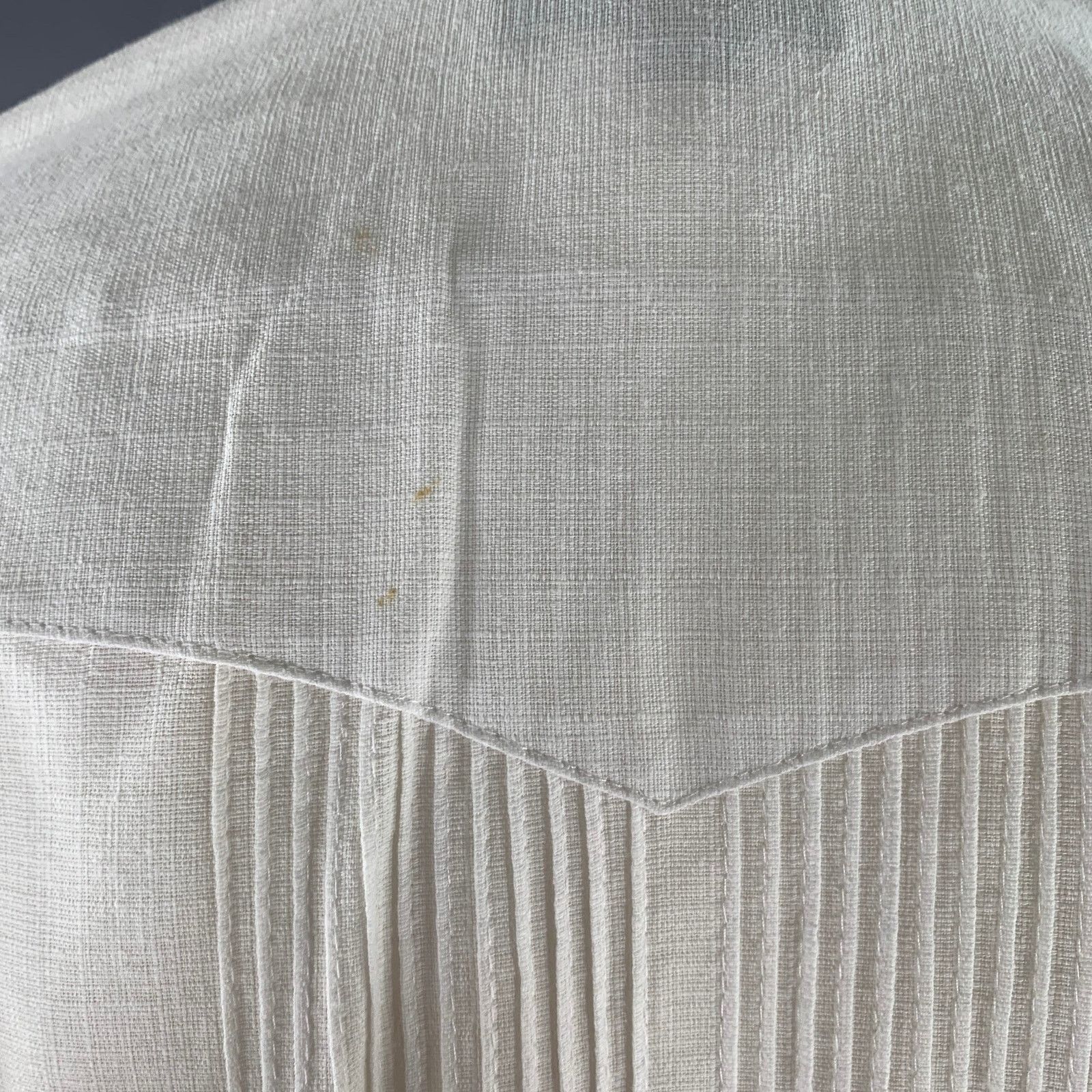 Other GUAYABERAS White Black & Silver Patterns Linen Long Sleeve Size US S / EU 44-46 / 1 - 8 Thumbnail