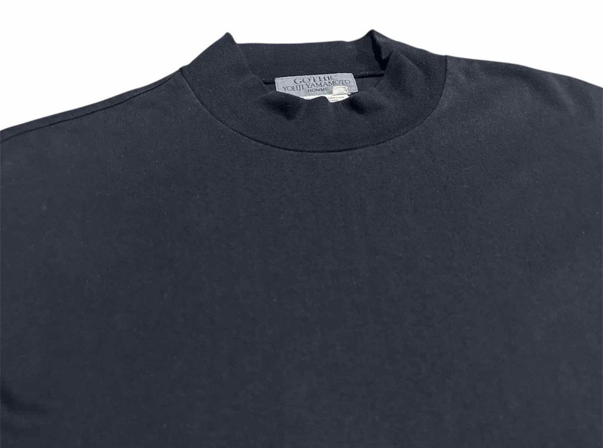Y's × Y's for Men × Yohji Yamamoto 🔥Rare Vintage Archived Gothic Yohji Yamamoto Mock Neck Ls Size US M / EU 48-50 / 2 - 3 Thumbnail