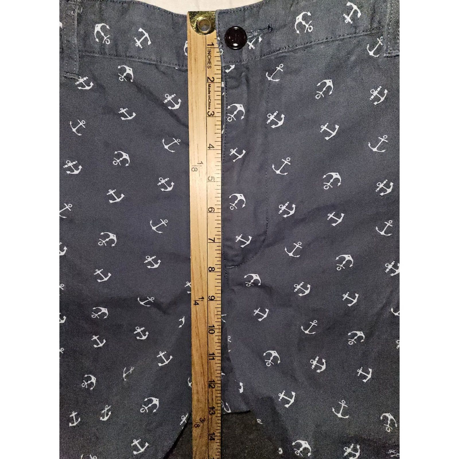 Dockers Dockers Chino Shorts Men's 38 Blue Mid Rise Anchors Nautical Preppy Size US 38 / EU 54 - 5 Thumbnail
